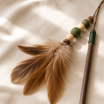 Feather Cat Teaser Wand - 03 detail